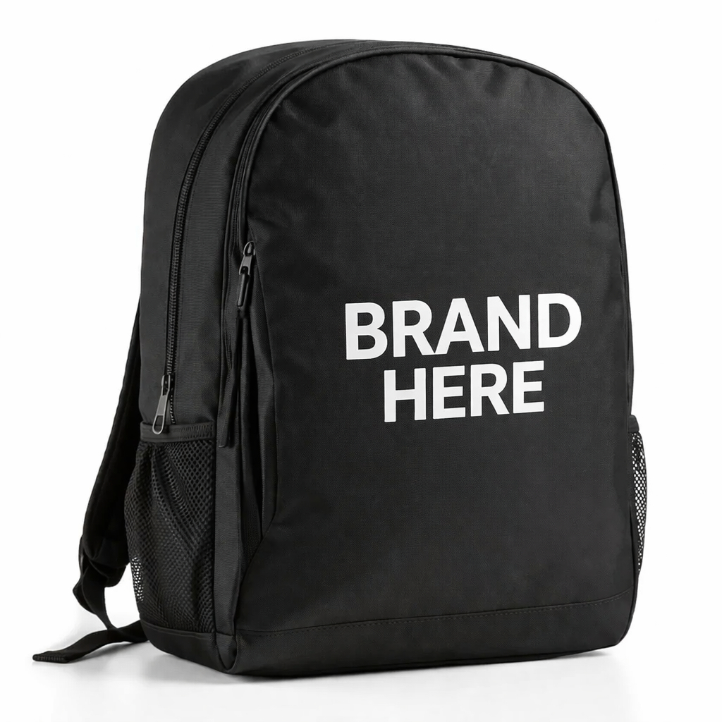 Durable Black School Backpack