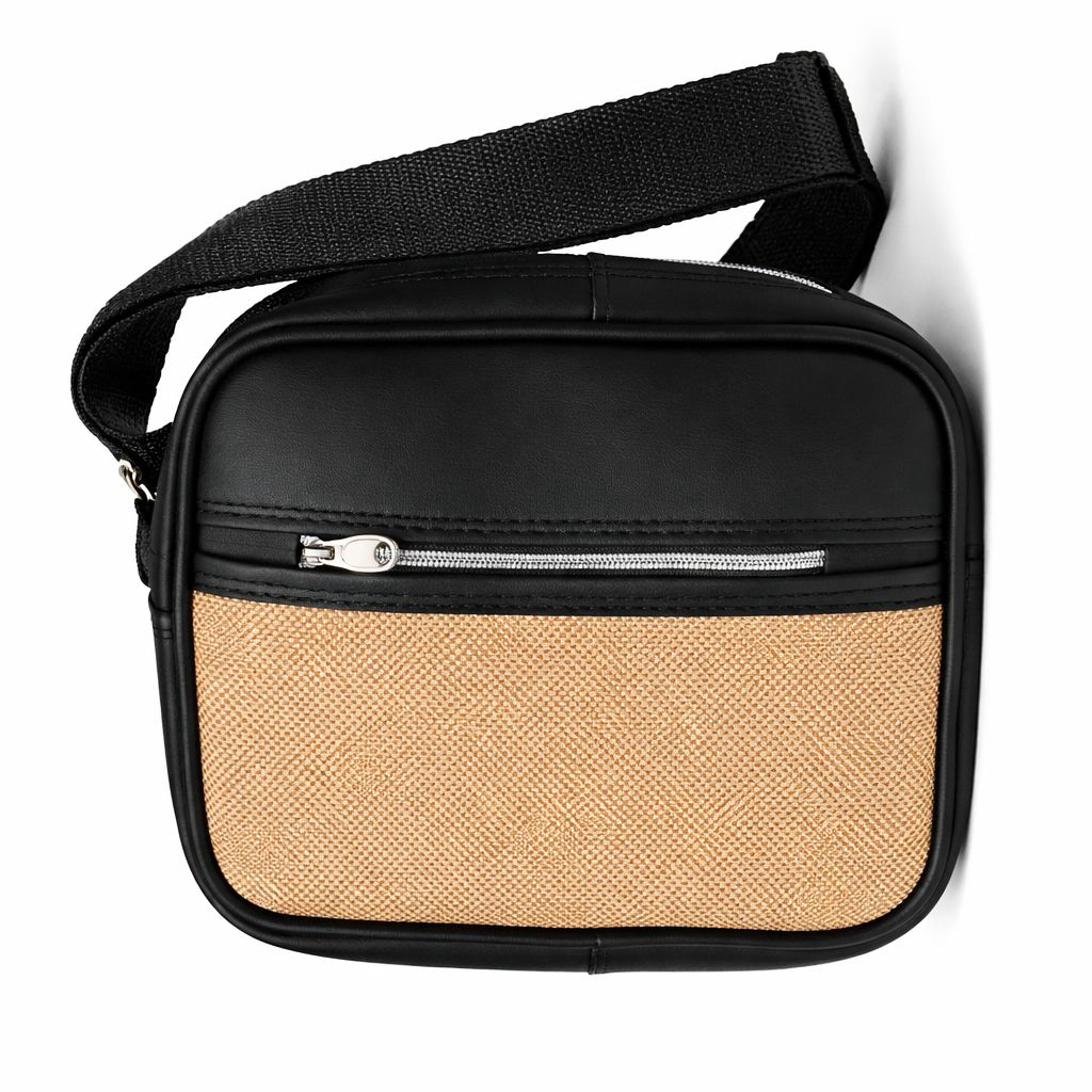 Compact Patterned Crossbody Utility Bag