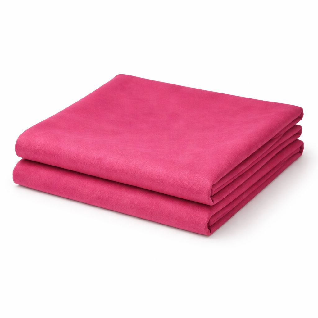 Quality Magenta Plain Fabric Material