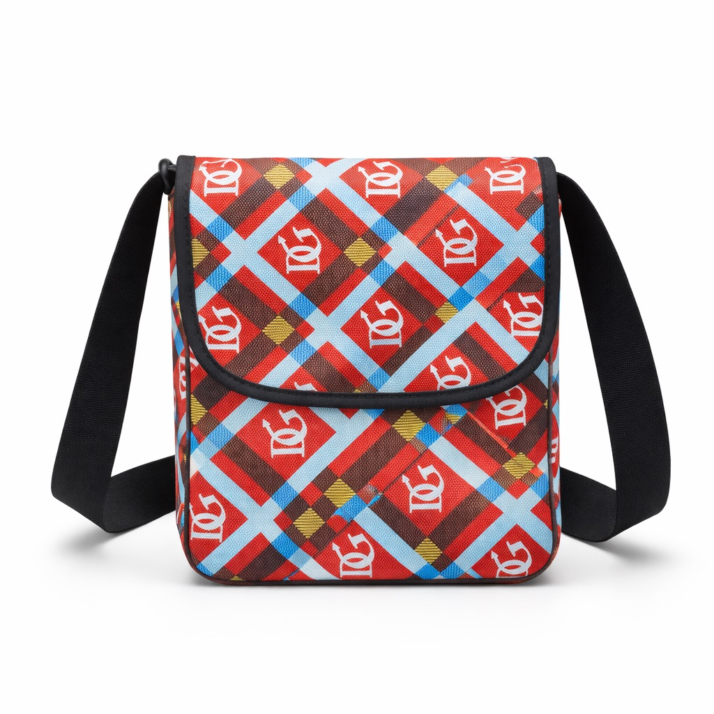 Multicolor  Pattern Crossbody  Mini Bag
