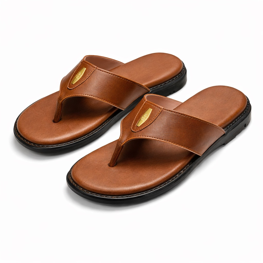 Classic Leather Toe Post Sandals