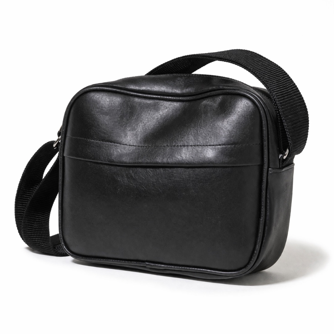 Mens Compact Crossbody Shoulder Black Bag