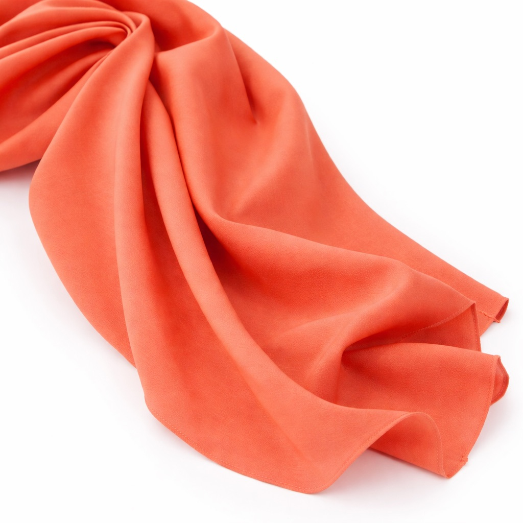 Premium Deep Orange Senator Fabric