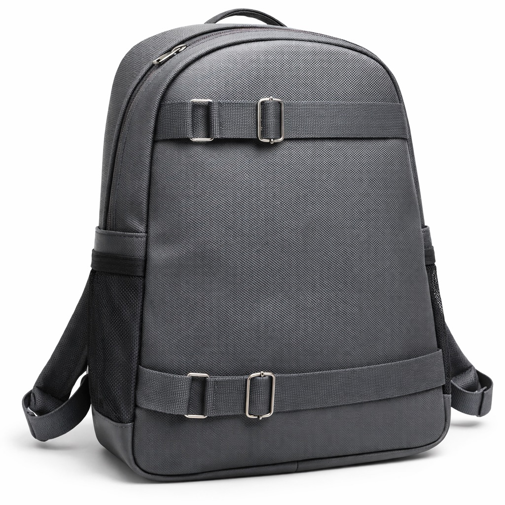 Premium Grey Minimalist Urban Backpack