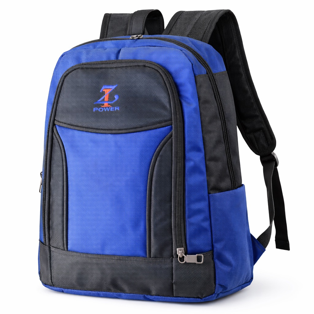 Premium Blue and Black Multi Compartment Backpack