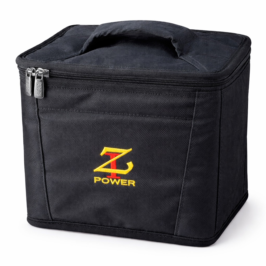Premium Black Insulated Lunch Bag