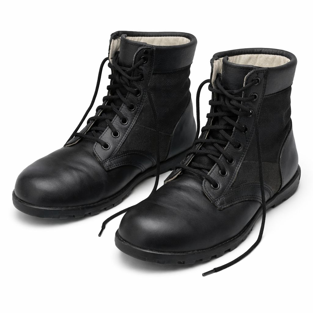 Mens Black Ankle Boots