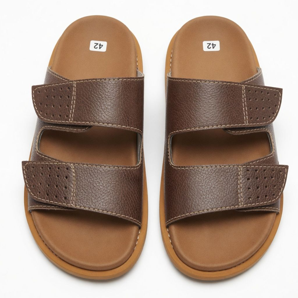 Artisanal Sienna Dual Buckle Heritage Sandal