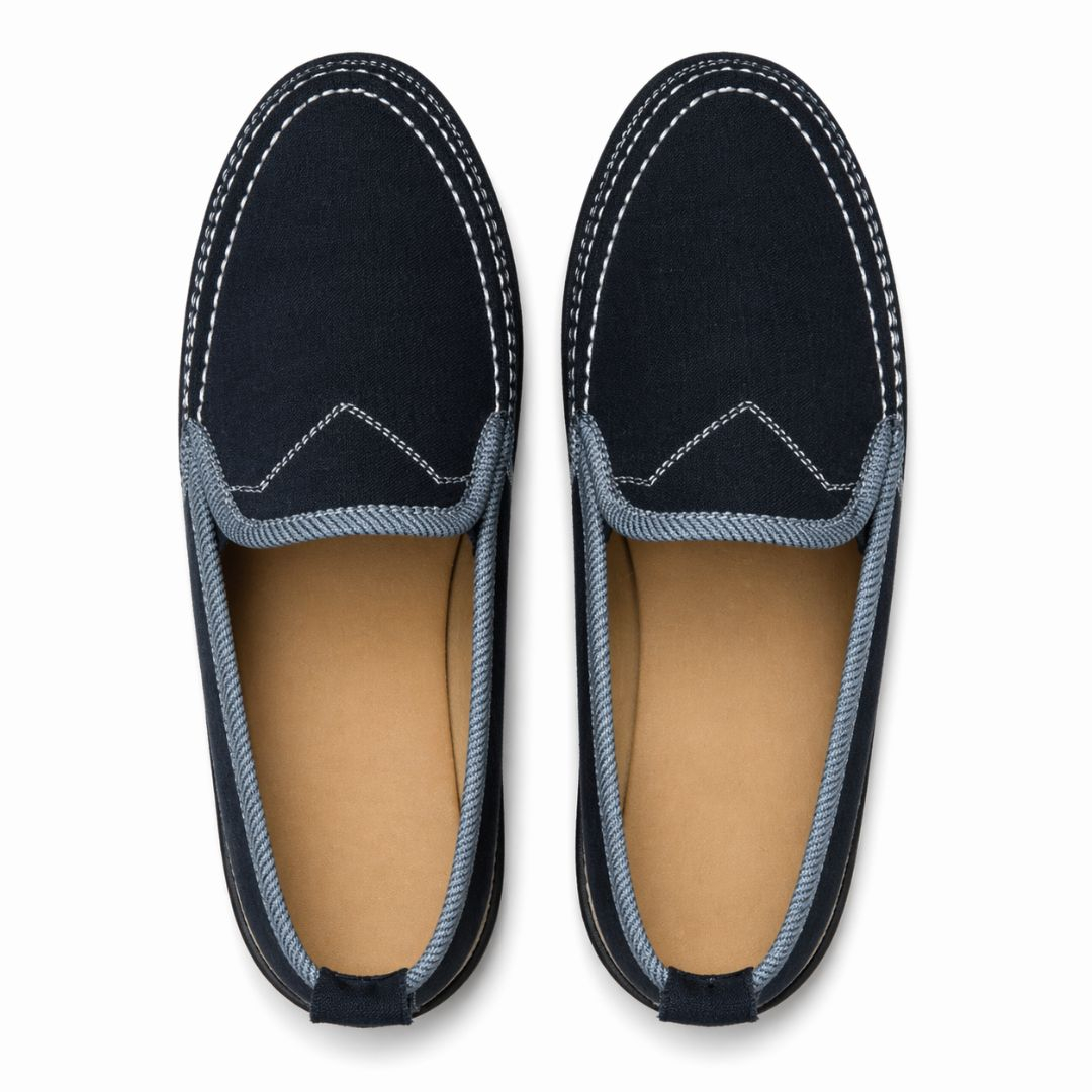 Mens Casual Canvas Slip On Loafers