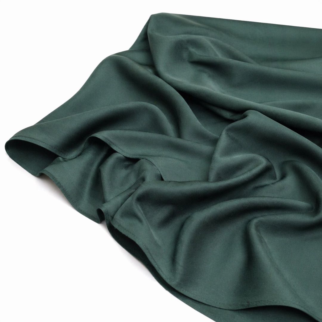 Premium Forest Green Plain Fabric Material
