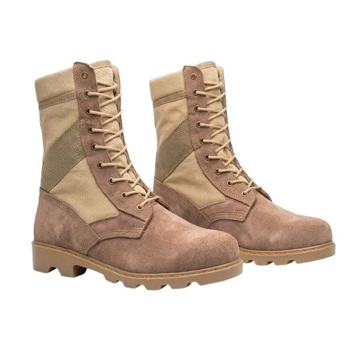 Sand Suede Tactical Combat Boots