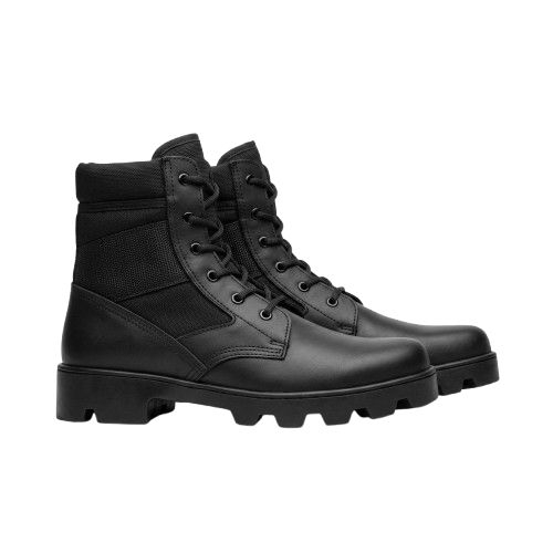 Premium Black Mid cut Tactical Boots