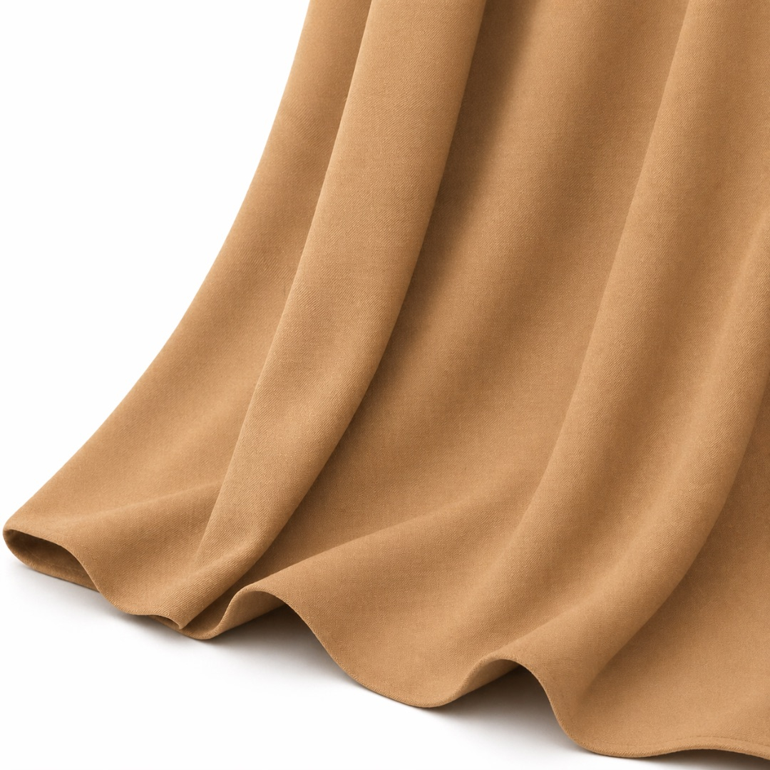 Premium Camel Brown Senator Fabric Material