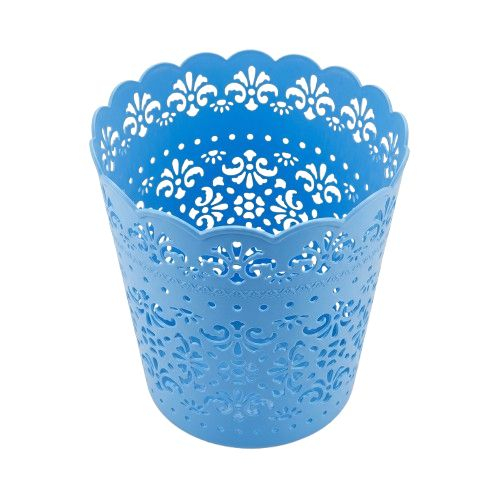 Decorative Lace Pattern Plastic Storage Basket