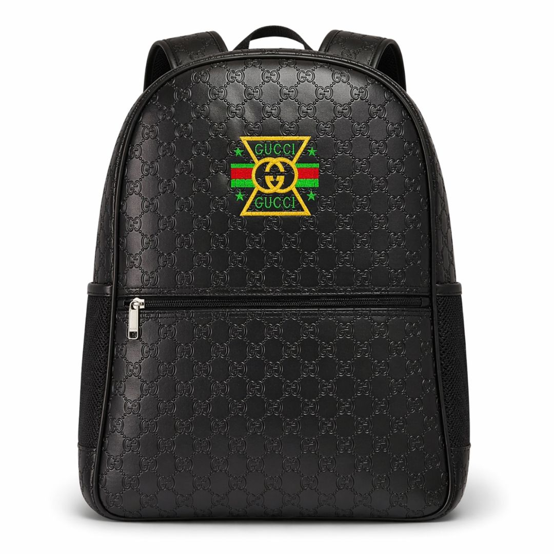 Embossed Faux Leather Crossbody Sling Bag with Front Zipper