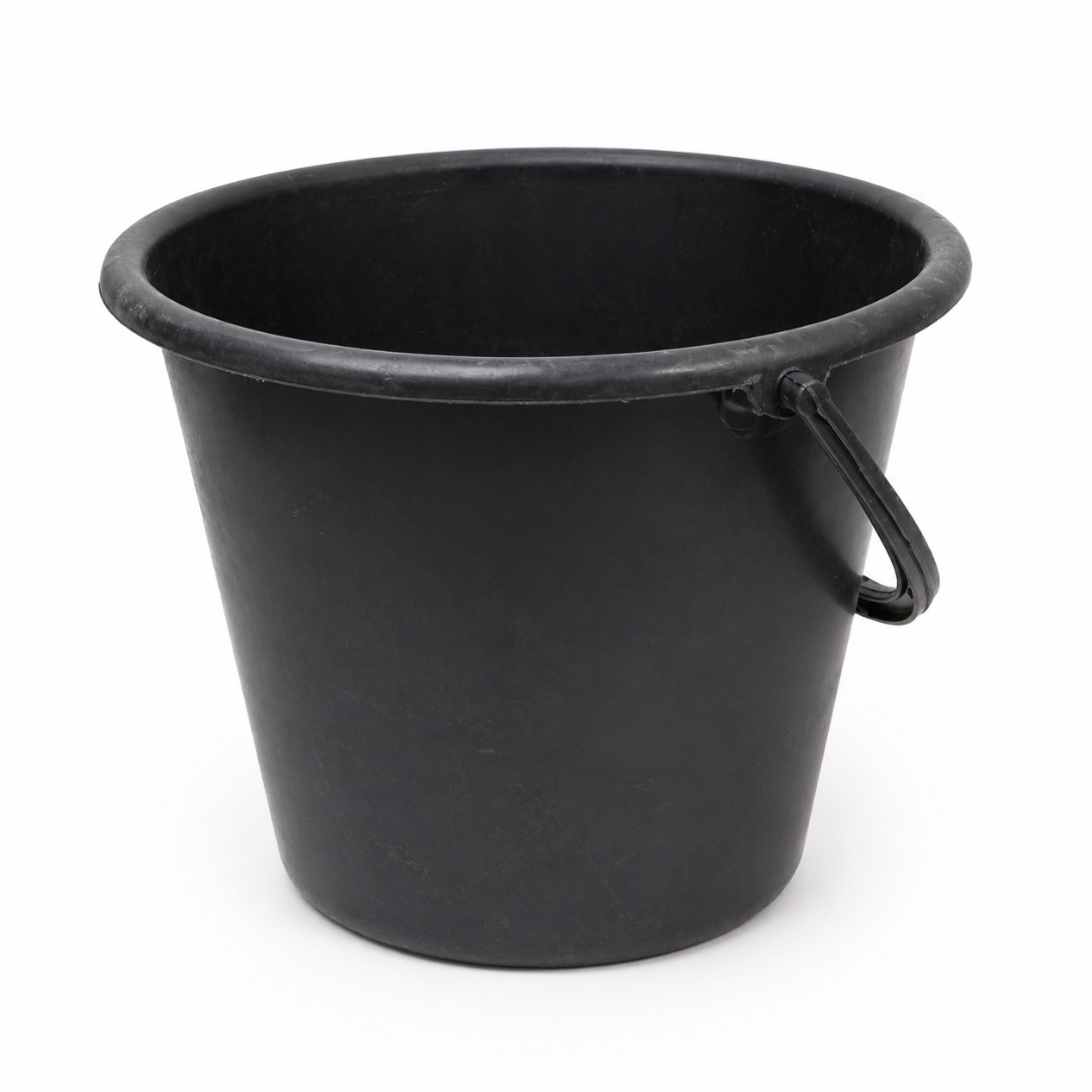 Heavy Duty Plastic Utility Bucket with Handle