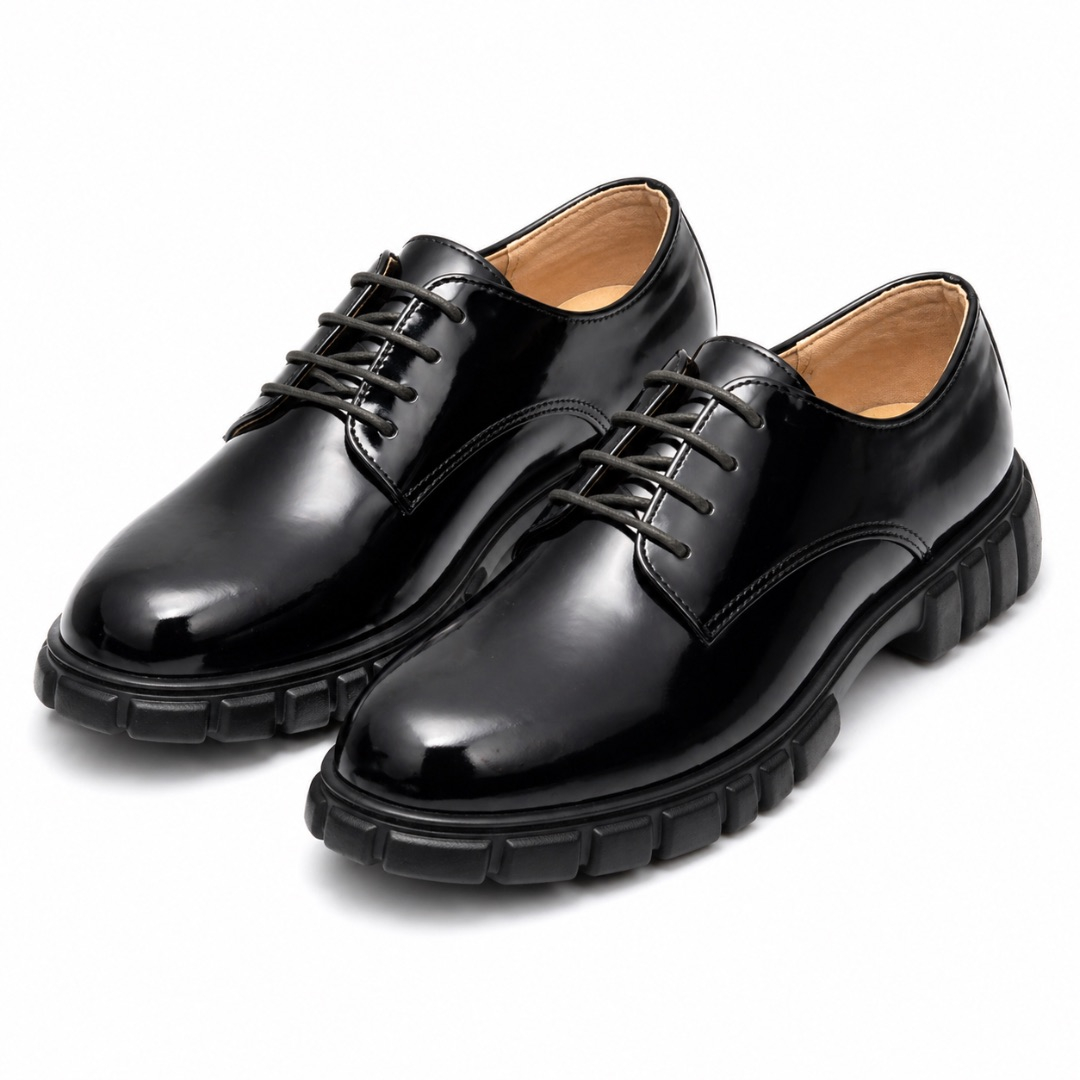 Mens Classic Lace Up Leather Shoes