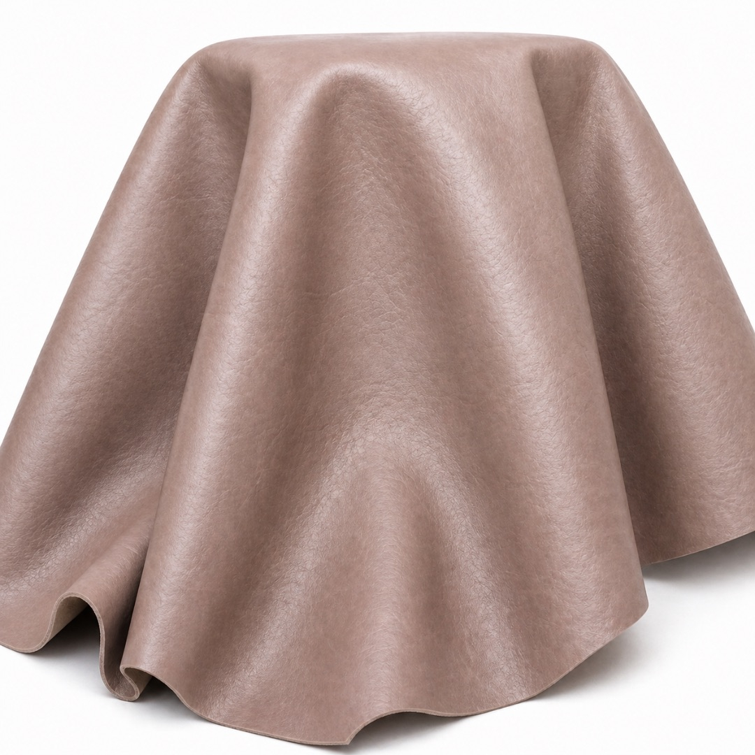 Premium Wrinkled Texture Synthetic Leather Fabric