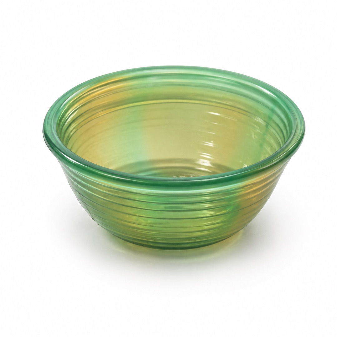 Green Round Plastic Utility Bowl