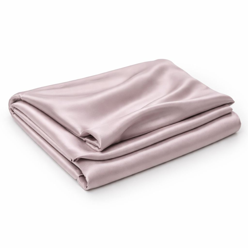 Luxury Mauve Satin Fabric