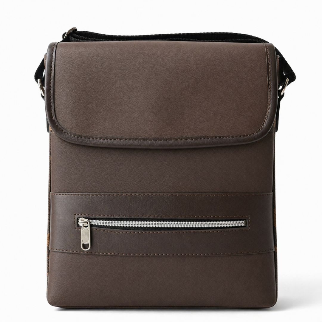 Quality Crossbody Sling Bag with Monogram Pattern