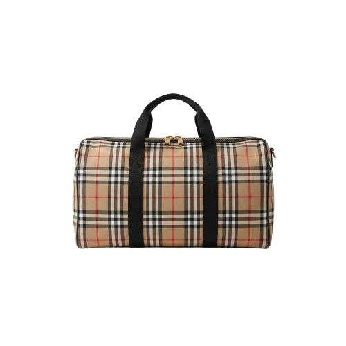 Stylish Checkered Weekend Travel Bag
