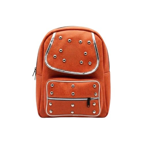 Compact Stylish Orange Backpack