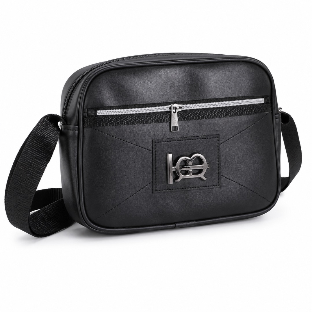 Luxury Black Minimalist Crossbody Shoulder Bag