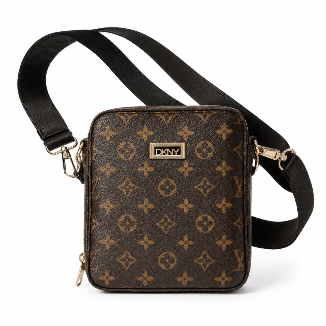 Brown Monogram Mini Crossbody Bag