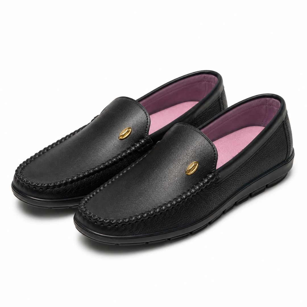 Premium Leather Slip On Loafers
