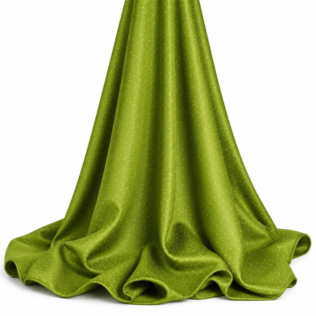 Mens  Olive Green Luxury Senator Fabric Material