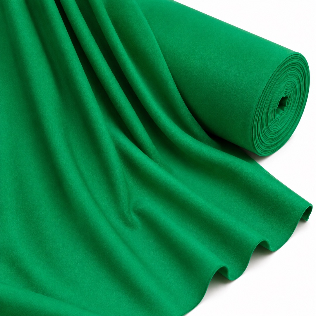 Premium Emerald Green Soft  Fabric