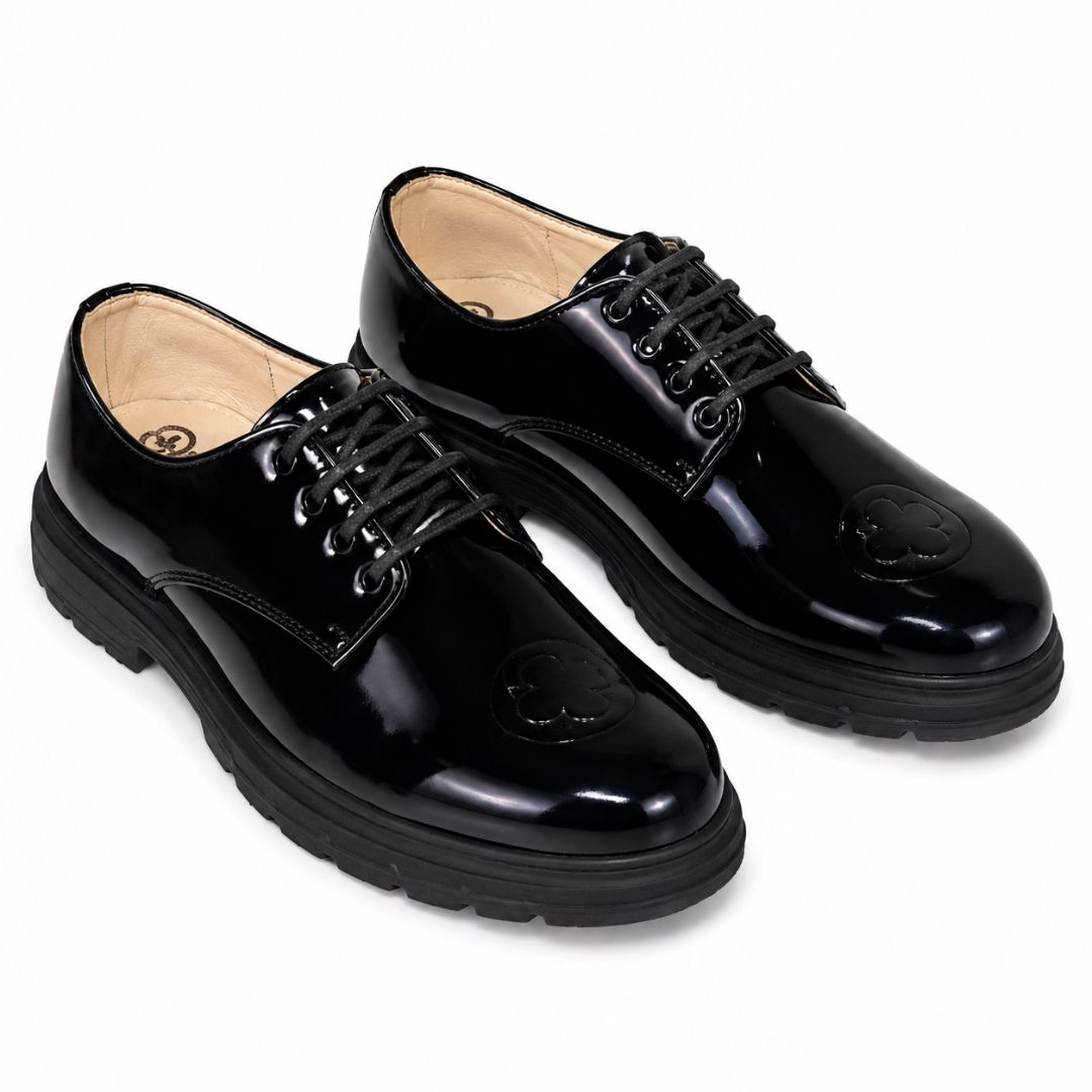 Premium Glossy Black Formal Mens Shoe