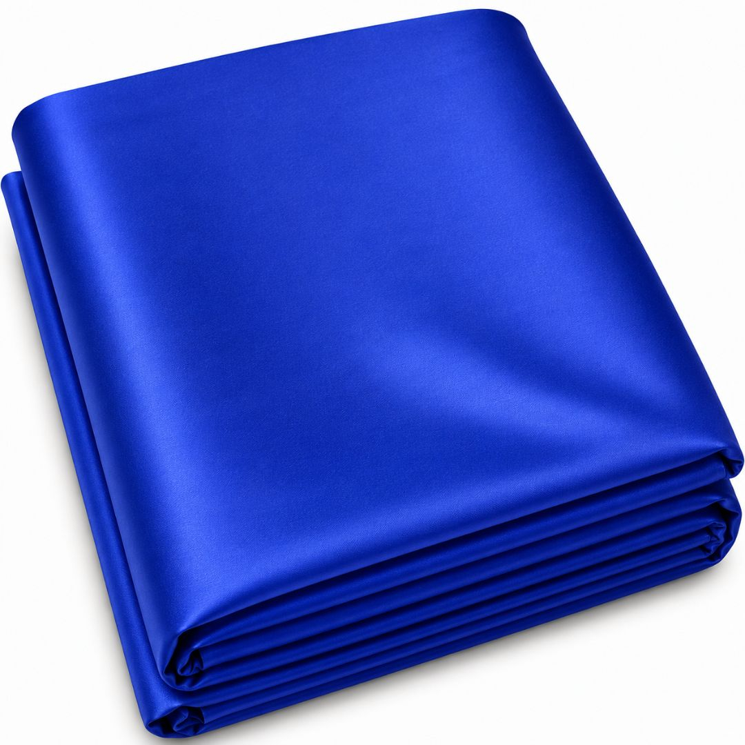 Royal Blue Satin Fabric Material