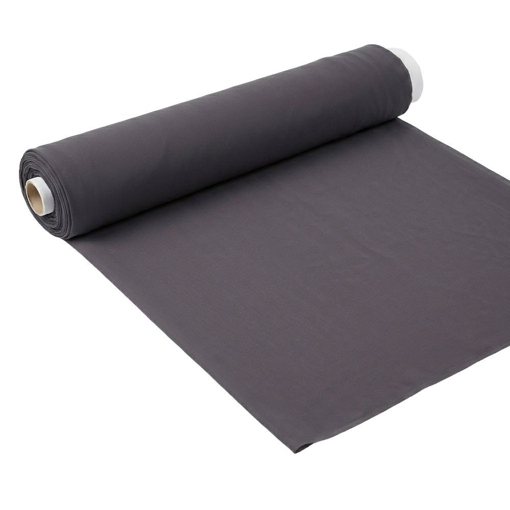 Premium Charcoal Grey Chiffon Fabric