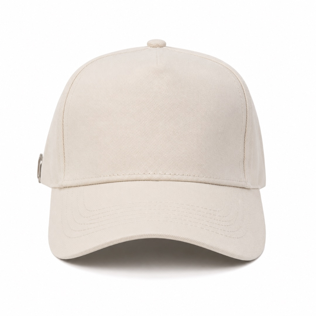 Premium Off White Adjustable Baseball Cap
