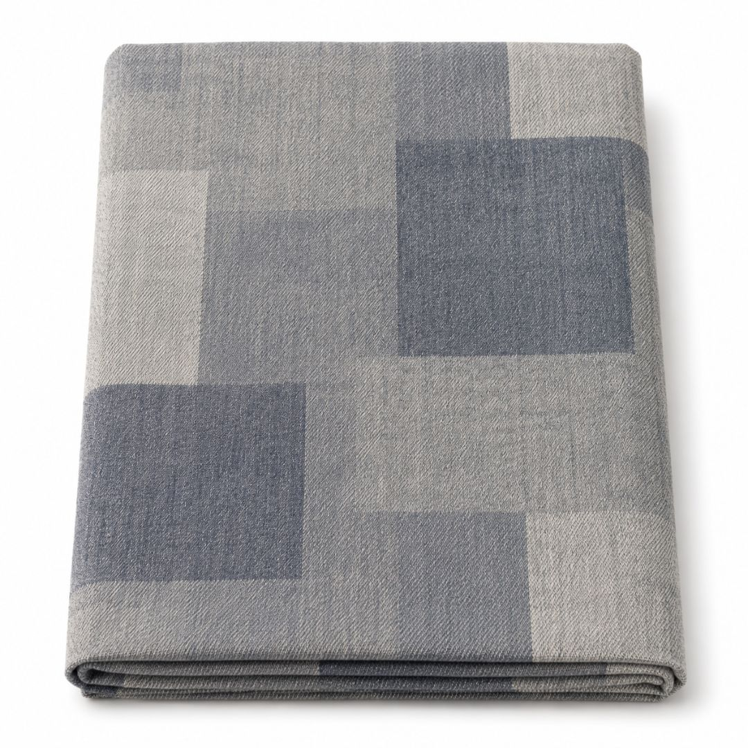 Slate Grid Heritage Twill