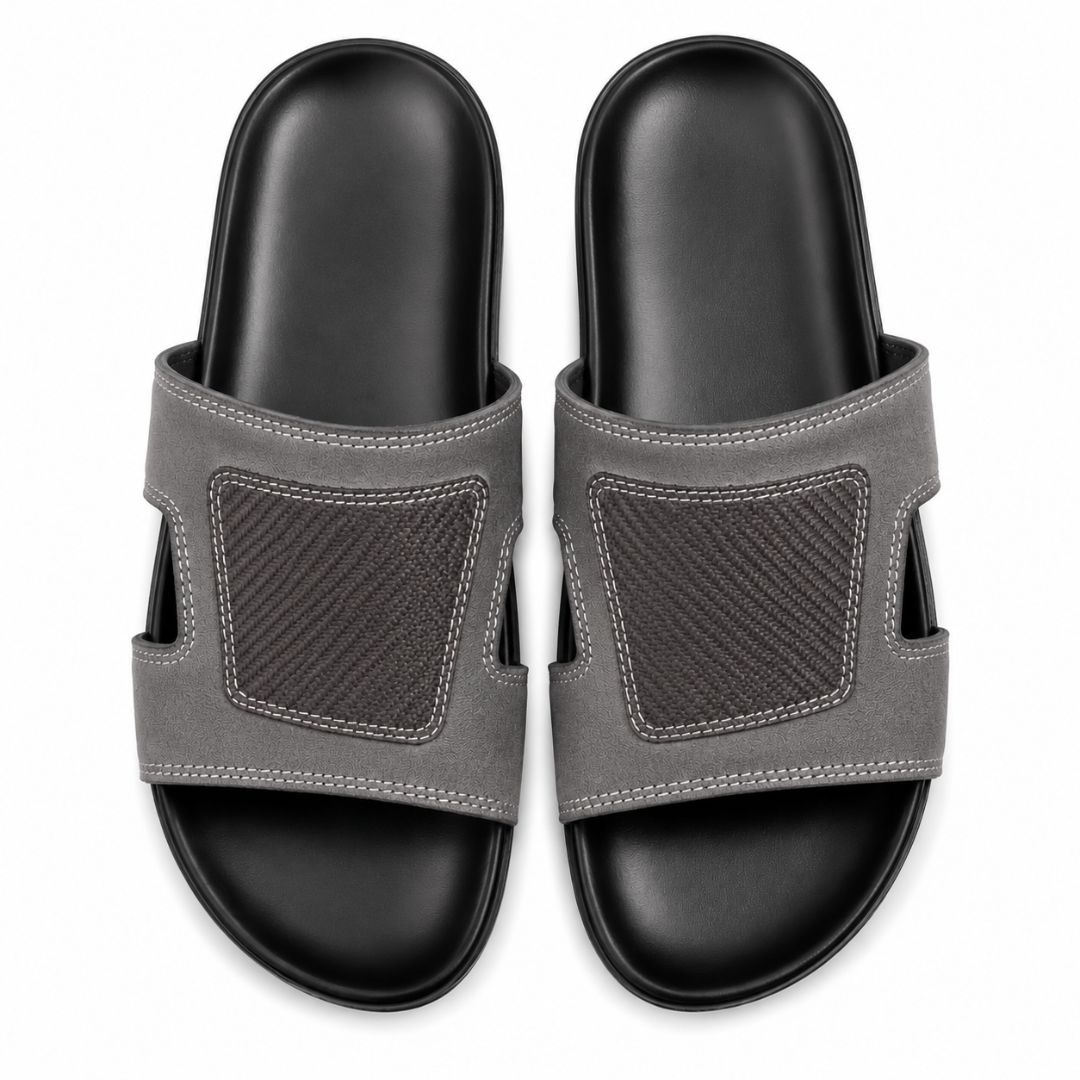 Mens Premium Slip On Comfort Slide Sandals