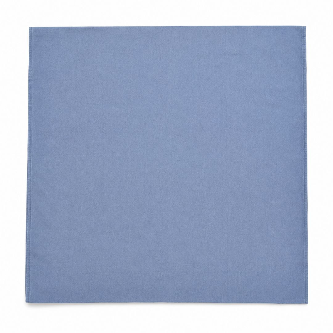 Steel Blue Luxe Senator Fabric for Fashion & Tailoring