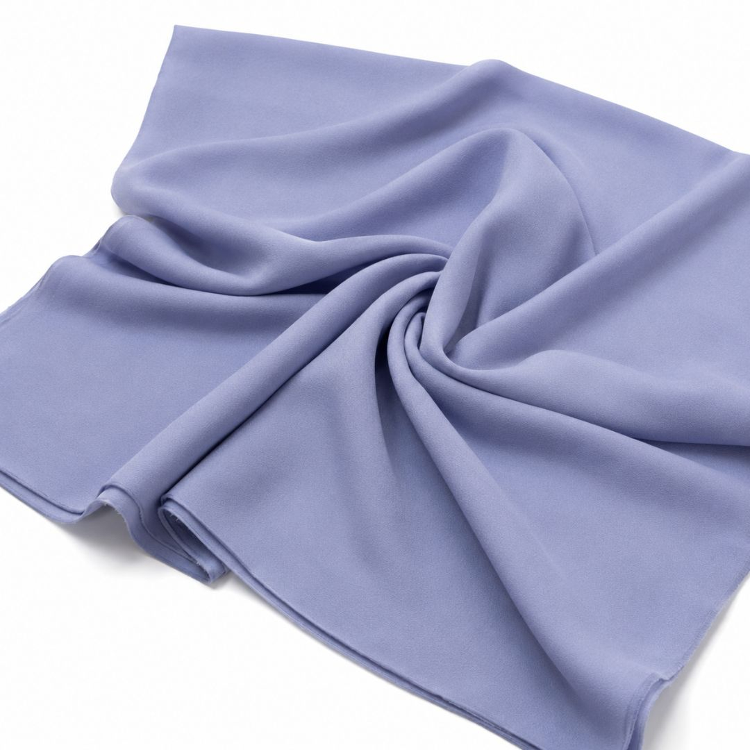 Premium Solid Light Blue Stock Fabric for Senator