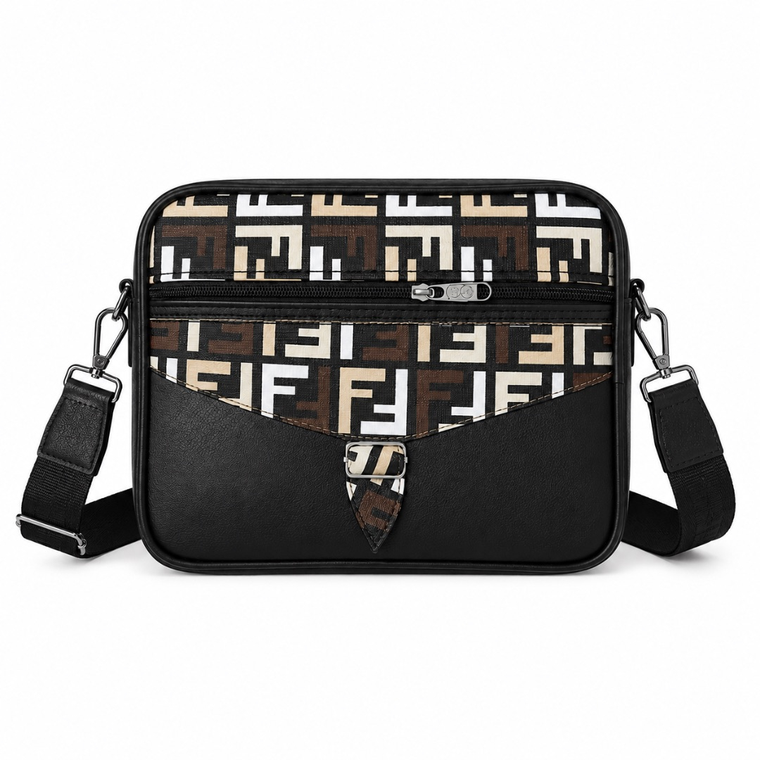 Compact Crossbody Shoulder Bag with Adjustable Strap