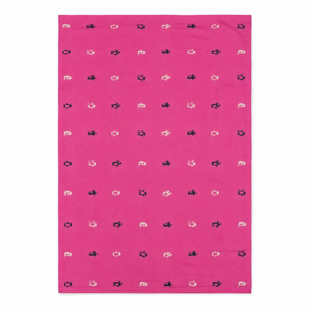 Vintage Penguin Print Fabric