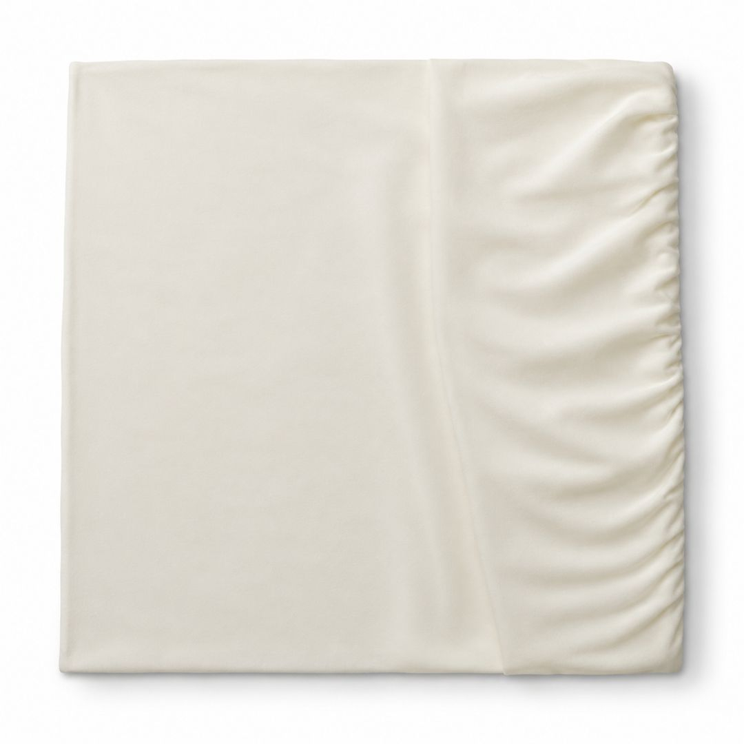 Vintage Plain Twill Fabric White