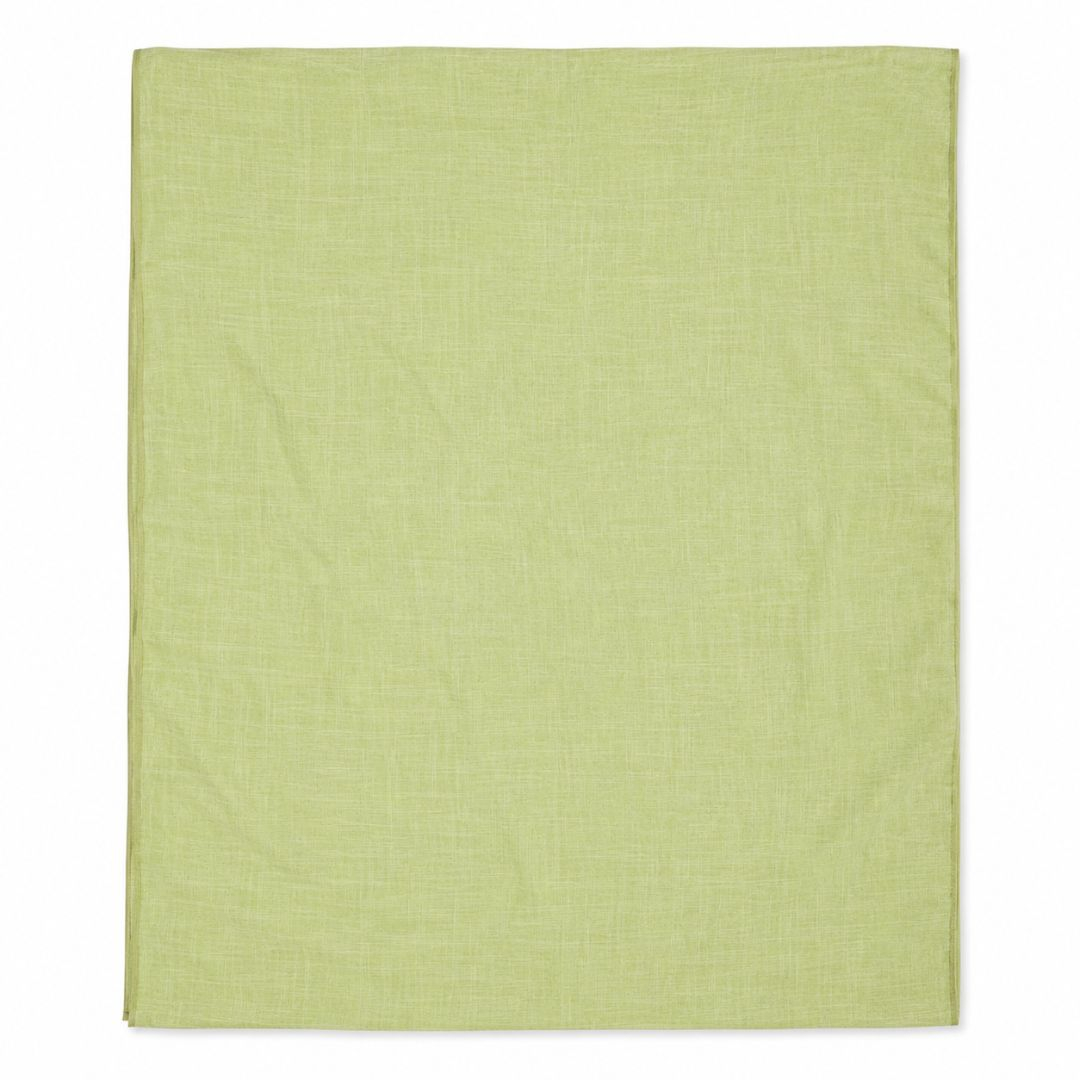 Lime Slub Suiting Fabric