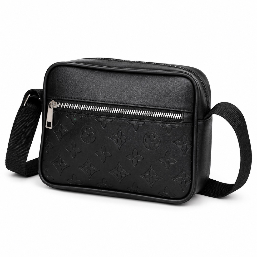 Premium Black Crossbody Shoulder Bag