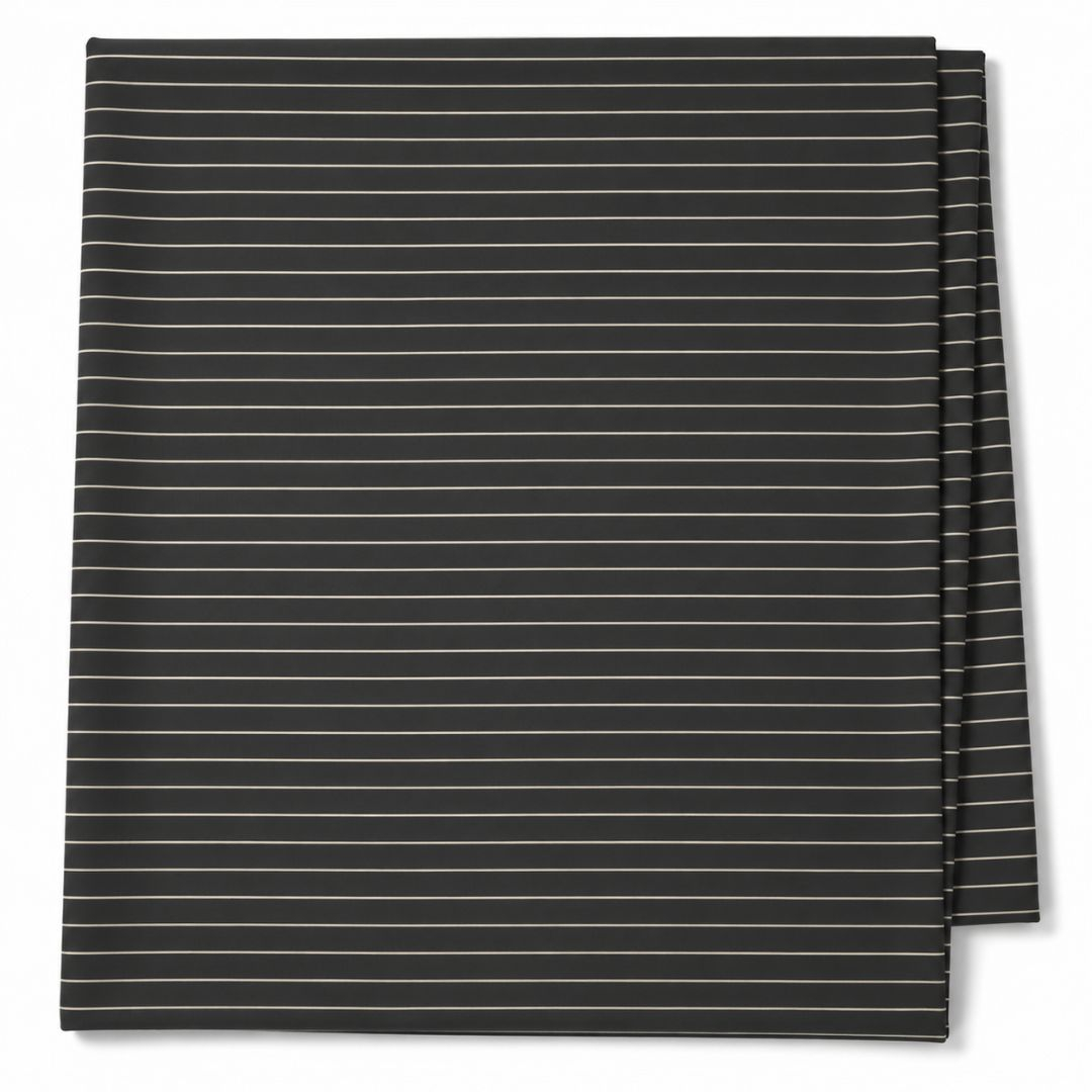 Striped Cotton Poplin Fabric Roll
