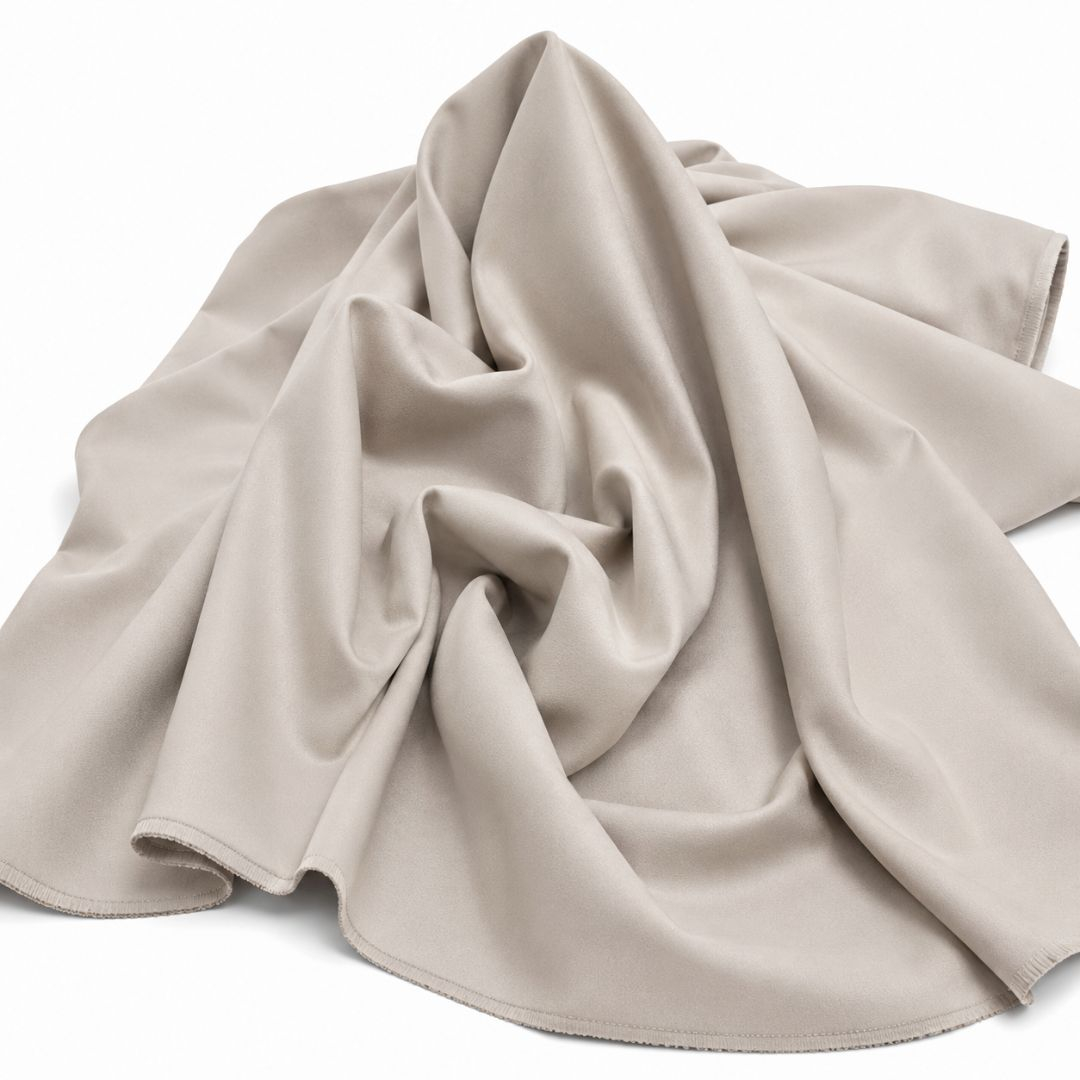 Premium Beige Chiffon Fabric Roll