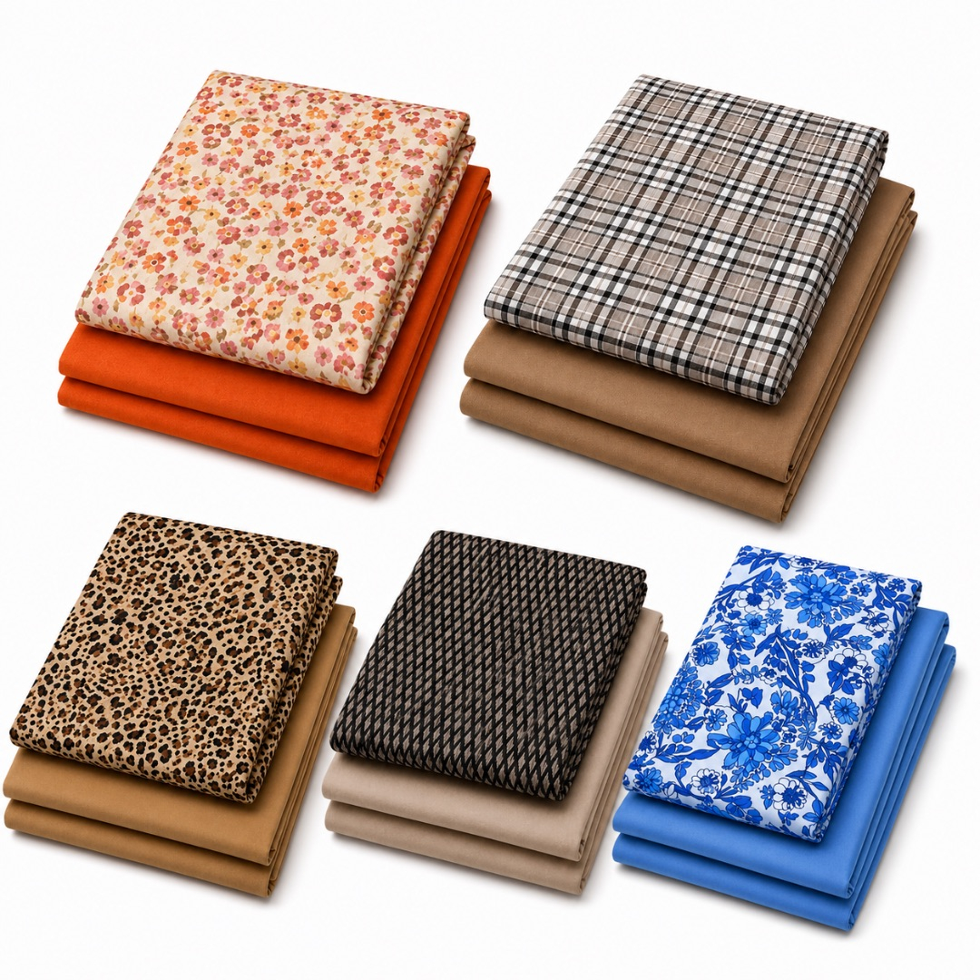 Premium Plain and Pattern Clothing Material    Floral   Checks   Animal Print and Designer Fabrics