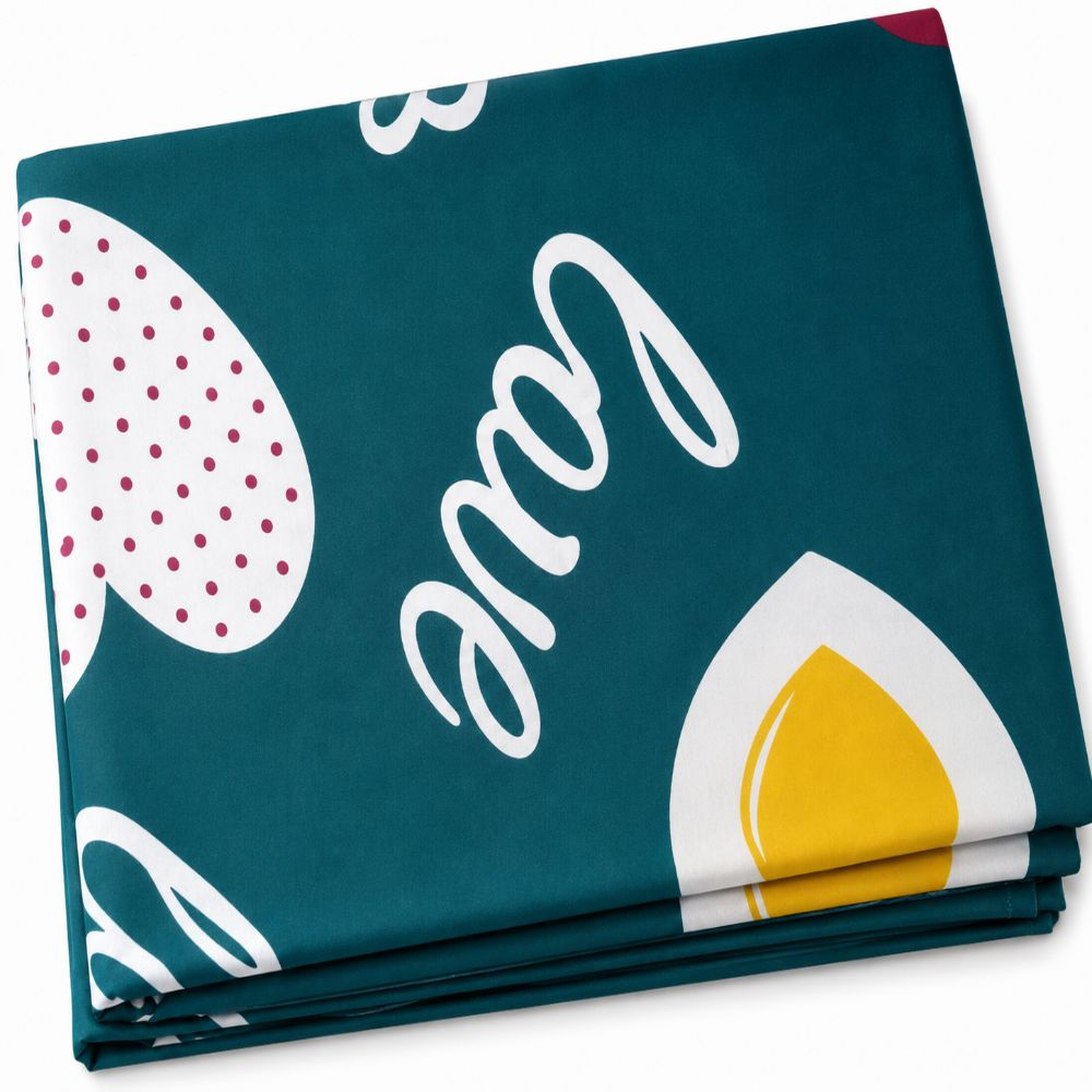 Emerald Morning Bedsheet Fabric