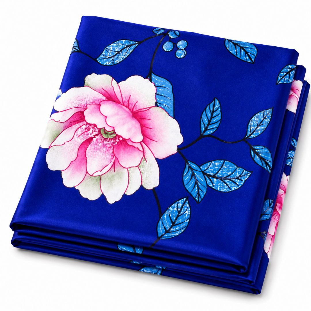 Royal Bloom Haven Bedsheet Fabric